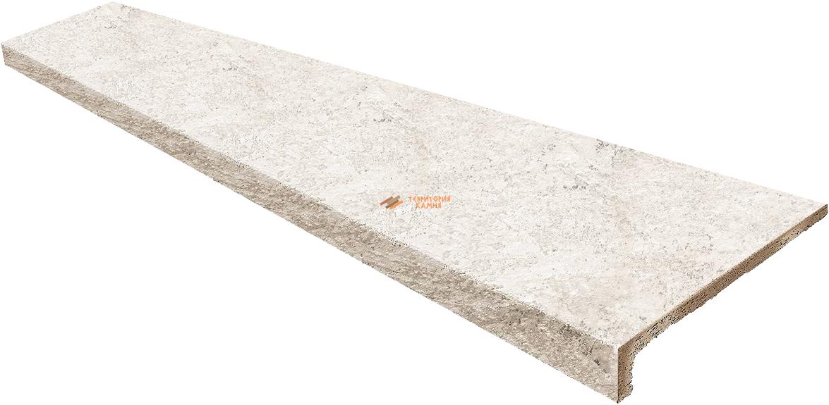 Ступень фронтальная Evolution Stone White 33×12